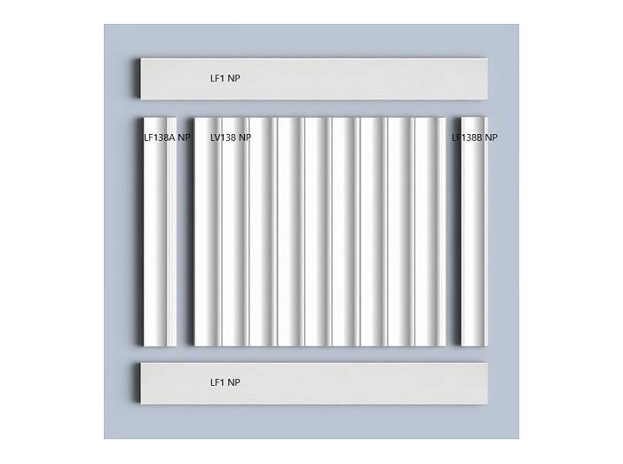 Финишный молдинг LF138A NP HI WOOD 43,3мм х 12мм х 2,7м