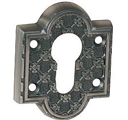 Накладки «Alhambra Normal key» Античное серебро (AS)