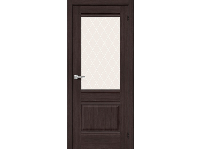 ДП ЭКО Прима-3 Wenge Melinga White Сrystal 200*80