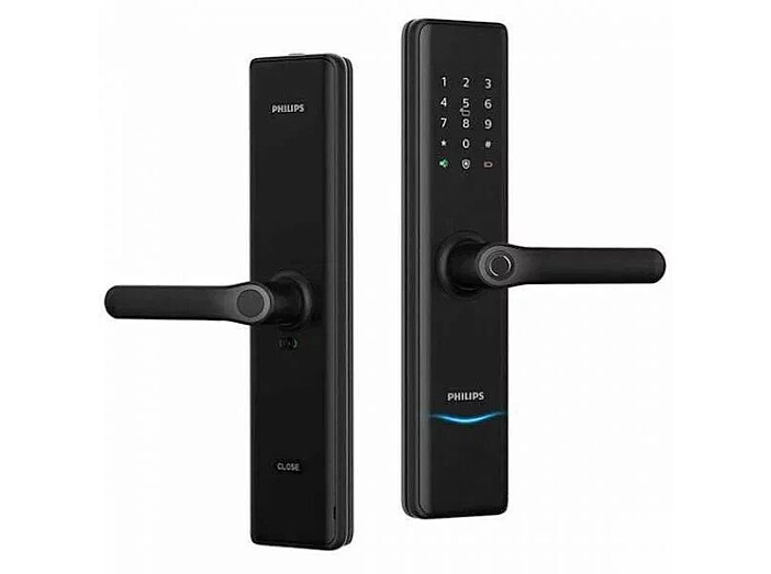 Замок электронный полуавтоматический Philips EasyKey 7300 Чёрный