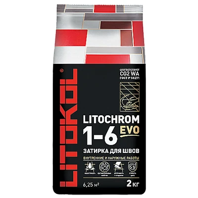 LITOCHROM 1-6 EVO LE.130 Серый 2kg,Al.bag