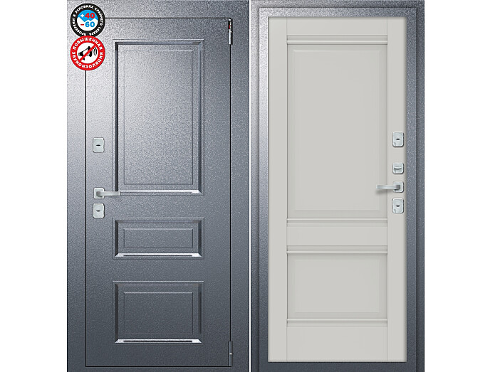 ДС Porta T4 403/К42 Nardo Grey/Букле Графит 205*88 Правая