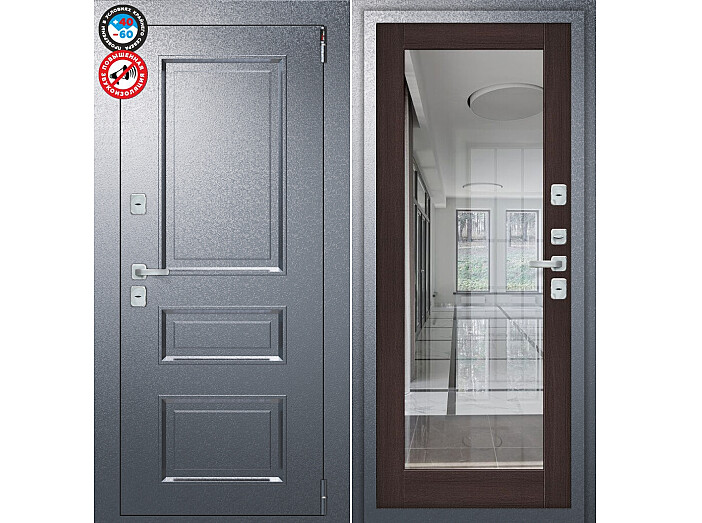 ДС Porta T4 403/П15 Wenge Veralinga R/Букле Графит 205*98 Левая