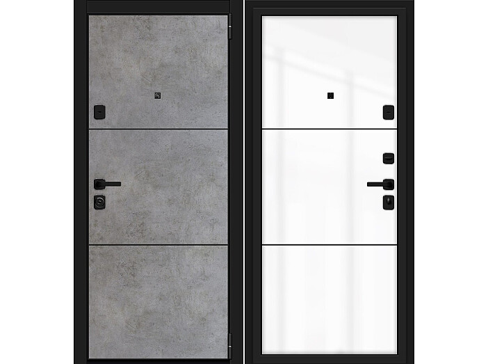 ДС Porta M-3P П50/П50 Dark Concrete AB-4/Angel AB-4/Лунный камень/BE 205*98 Правая