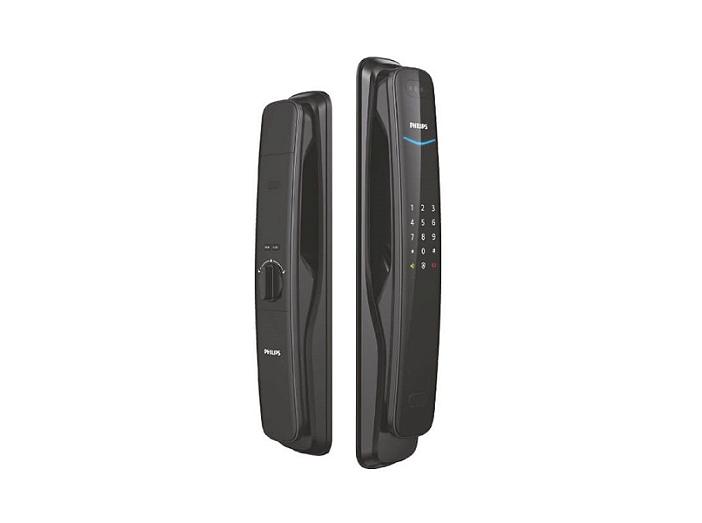 Замок электронный с идентификацией по лицу Philips EasyKey 702 (face unlock), Чёрный