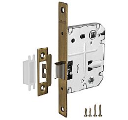 Защелка врезная METL72-50 ( L72-50) ABG зеленая бронза