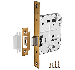 Защелка врезная METL72-50 ( L72-50) CFB кофе глянец